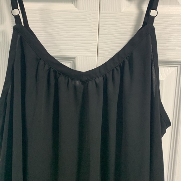 Black Torrid Adjustable Strap Button Down Swing Cami - Picture 11 of 12